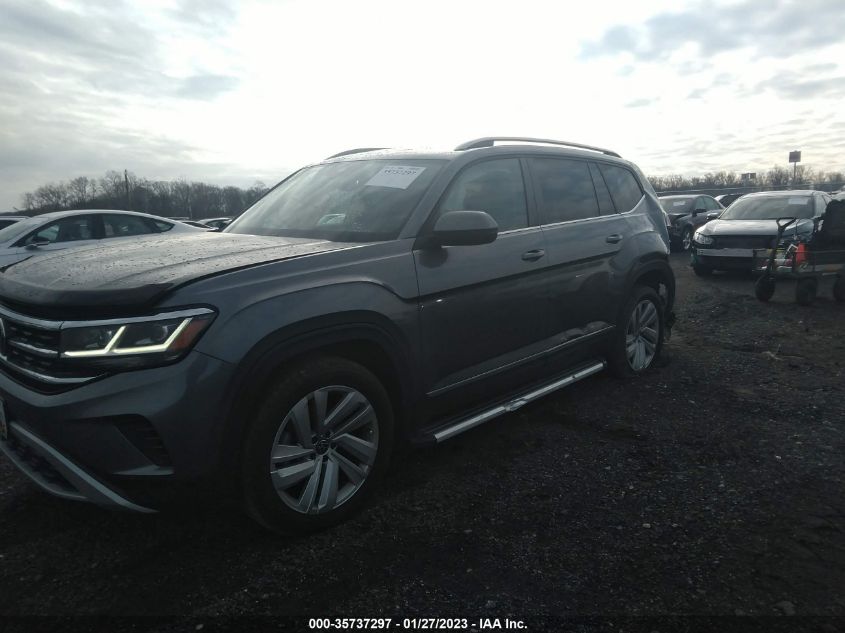 2021 VOLKSWAGEN ATLAS 3.6L V6 SEL VIN: 1V2ER2CA4MC548145