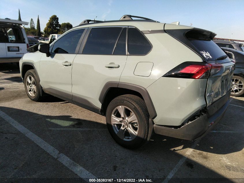 2022 TOYOTA RAV4 XLE VIN: 2T3W1RFV1NW215288