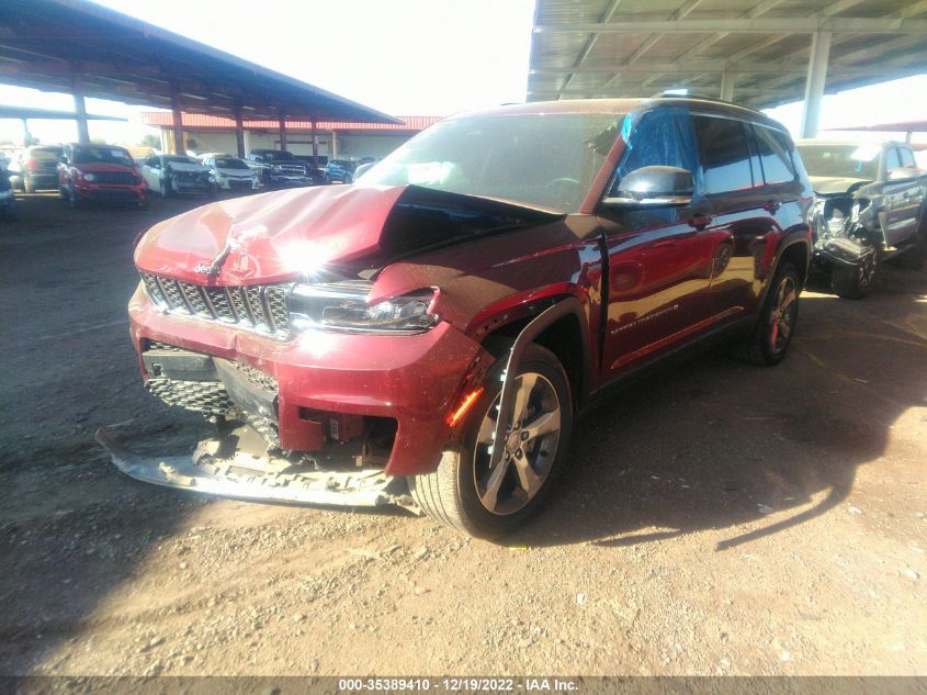 2021 JEEP GRAND CHEROKEE L LIMITED VIN: 1C4RJJBG0M8116620