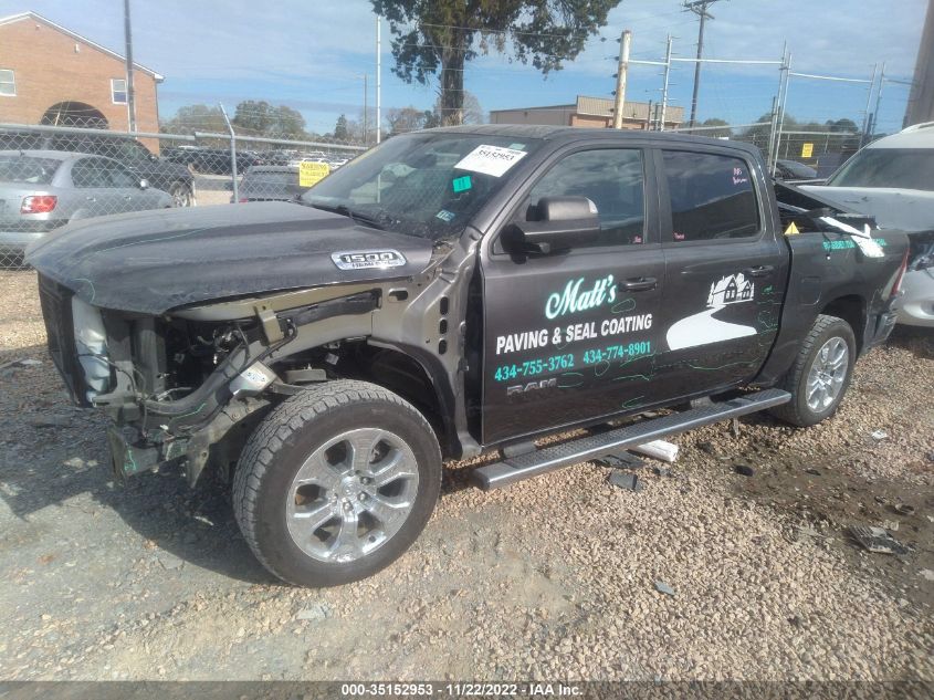 2020 RAM 1500 BIG HORN VIN: 1C6RREFT9LN176748