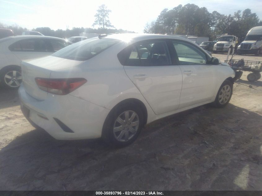 2022 KIA RIO S VIN: 3KPA24AD1NE475940