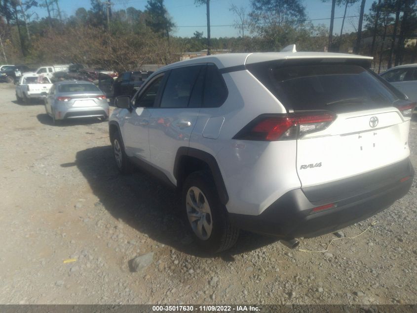 2022 TOYOTA RAV4 LE VIN: 2T3F1RFV7NW276872