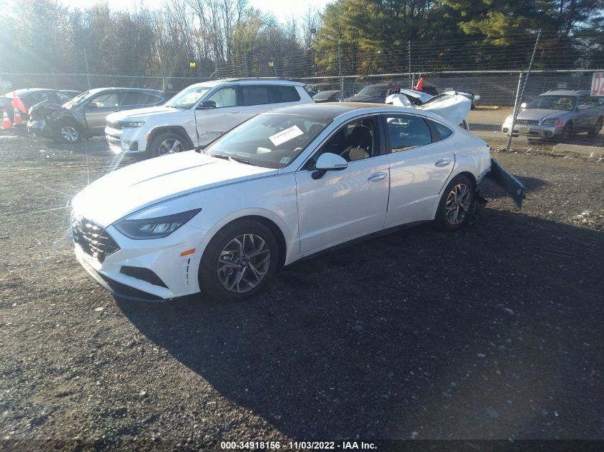 2022 HYUNDAI SONATA SEL VIN: KMHL14JA0NA238548