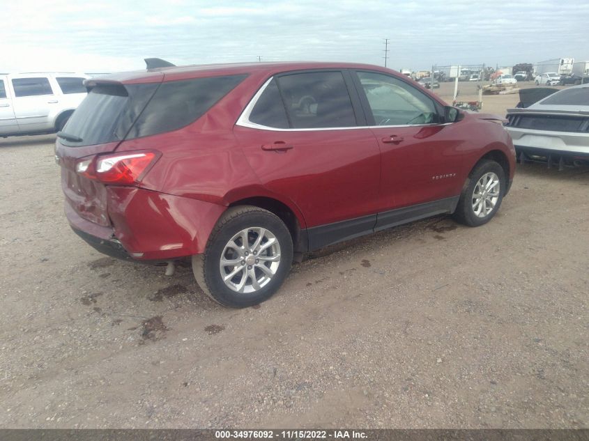 2021 CHEVROLET EQUINOX LT VIN: 2GNAXUEV7M6135900