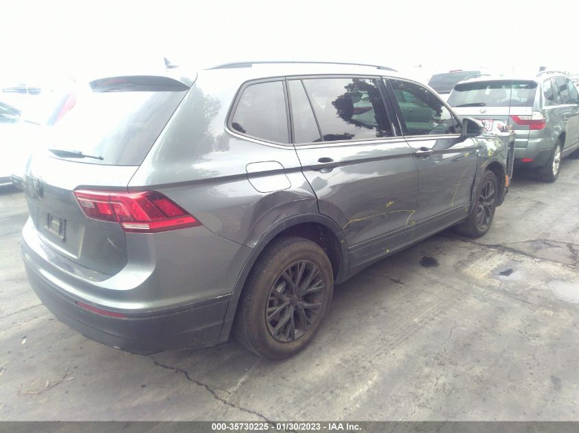 2021 VOLKSWAGEN TIGUAN S VIN: 3VV1B7AXXMM024524