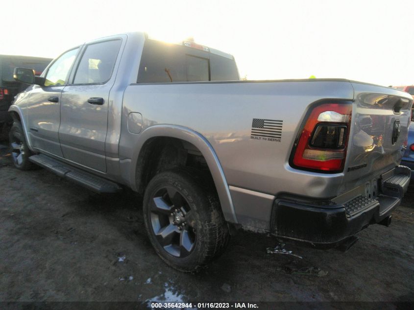 2021 RAM 1500 BIG HORN VIN: 1C6SRFFT3MN597423