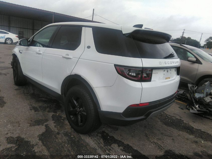 2021 LAND ROVER DISCOVERY SPORT S VIN: SALCJ2FX0MH888811