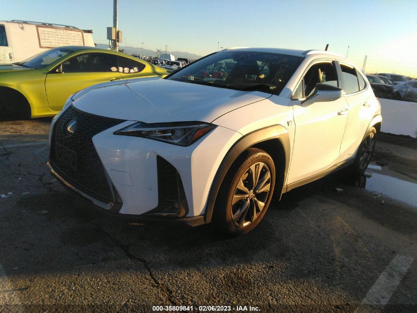 2021 LEXUS UX UX 250H F SPORT VIN: JTHE9JBH6M2039107