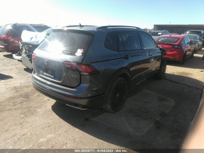 2021 VOLKSWAGEN TIGUAN SE/SE R-LINE BLACK/SEL VIN: 3VV2B7AX2MM145214