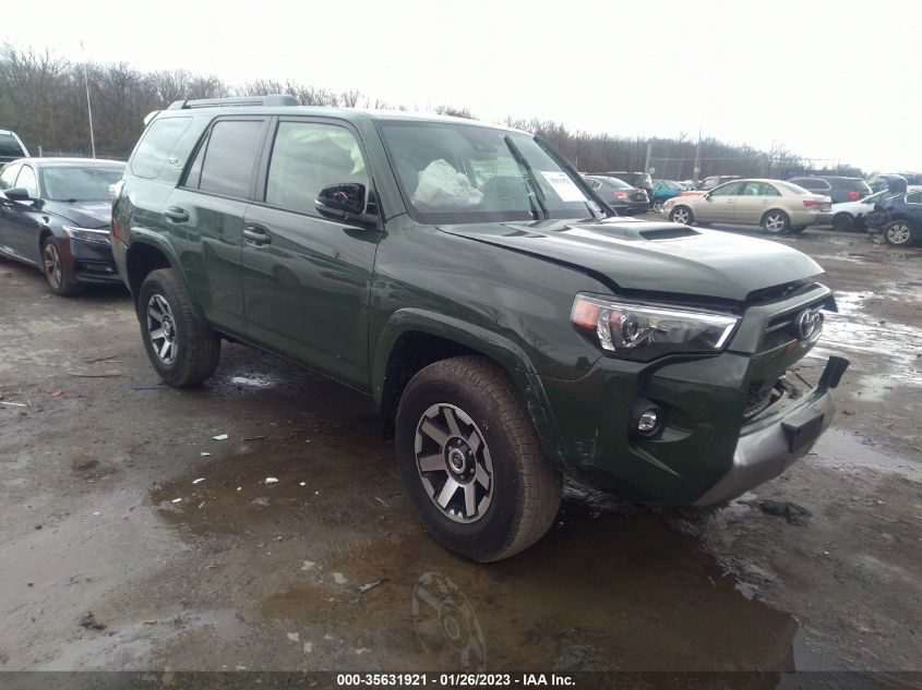 2022 TOYOTA 4RUNNER TRD OFF ROAD PREMIUM VIN: JTERU5JR7N6023510