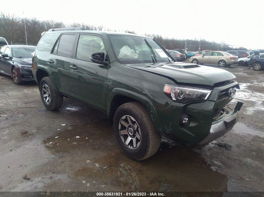 2022 TOYOTA 4RUNNER TRD OFF ROAD PREMIUM VIN: JTERU5JR7N6023510