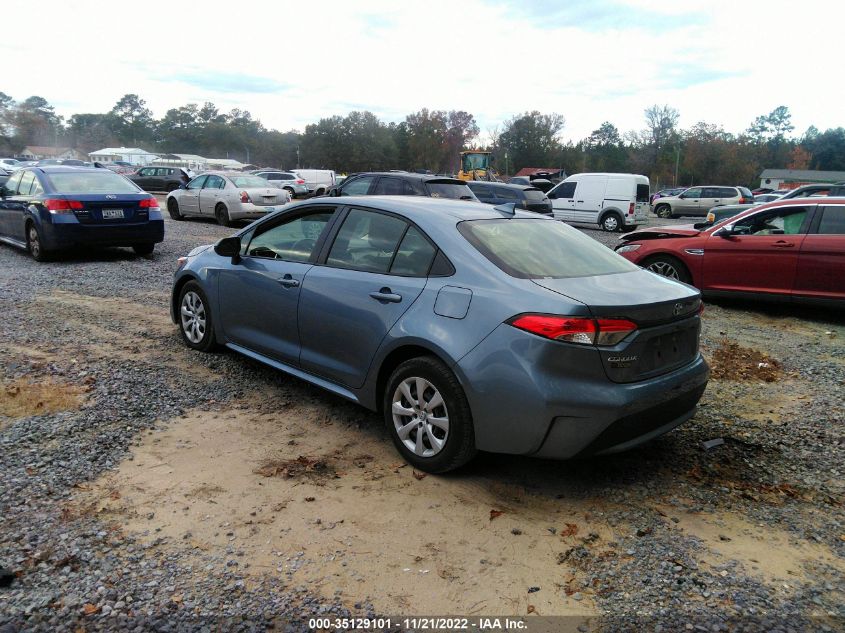 2021 TOYOTA COROLLA LE VIN: JTDEPMAE7MJ173694
