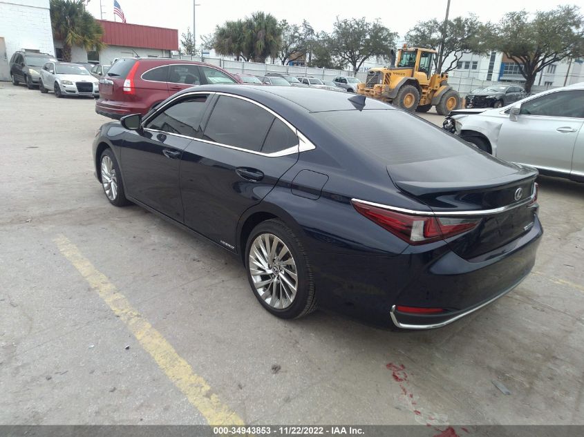 2021 LEXUS ES ES 300H ULTRA LUXURY VIN: 58AFA1C17MU006284