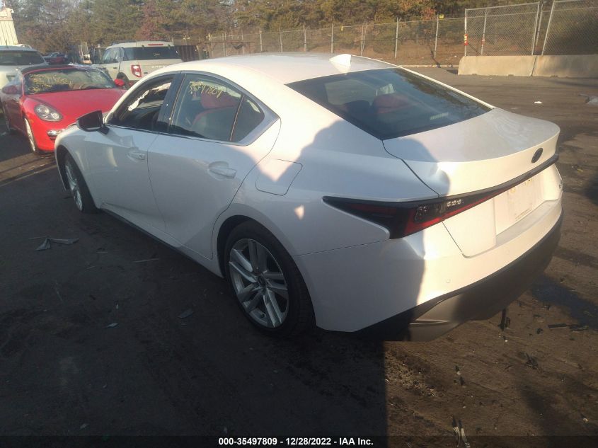 2021 LEXUS IS IS 300 VIN: JTHC81F25M5047603