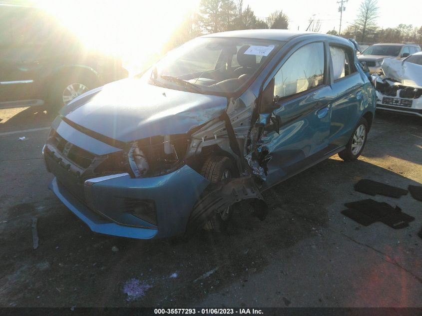 2022 MITSUBISHI MIRAGE ES/LE VIN: ML32AUHJ9NH005316