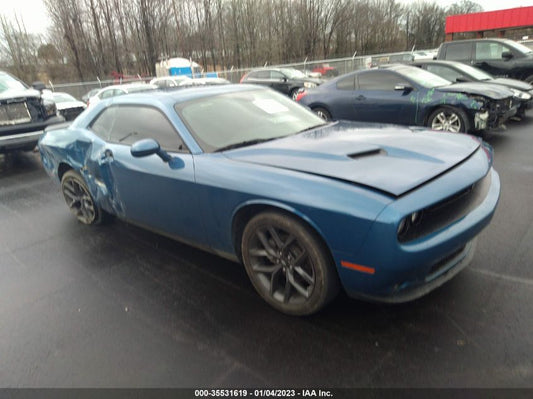 2022 DODGE CHALLENGER SXT VIN: 2C3CDZAG2NH185547