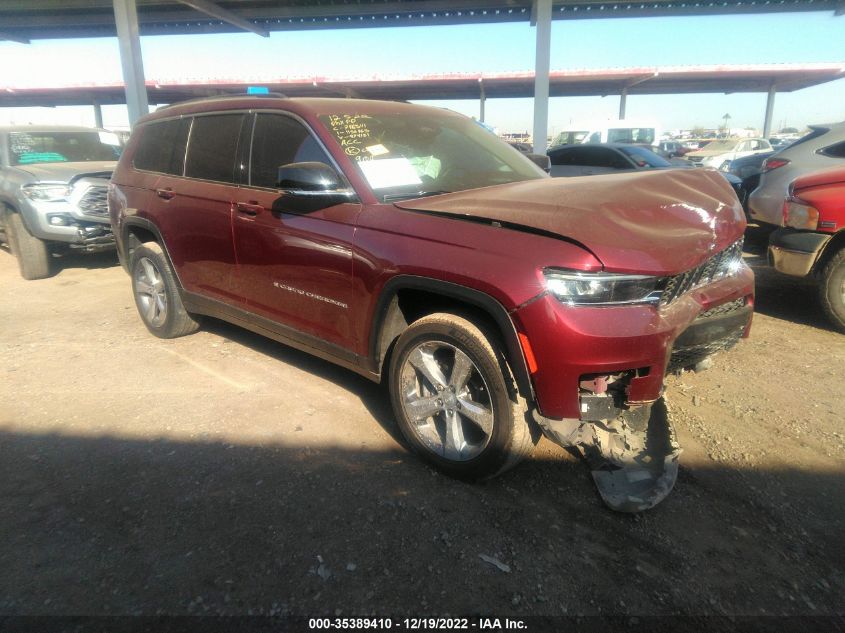 2021 JEEP GRAND CHEROKEE L LIMITED VIN: 1C4RJJBG0M8116620