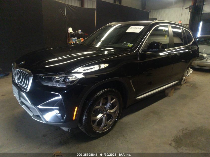 2022 BMW X3 XDRIVE30I VIN: WBX57DP0XNN147339