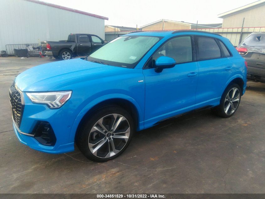 2021 AUDI Q3 S LINE PREMIUM PLUS VIN: WA1EECF39M1075980