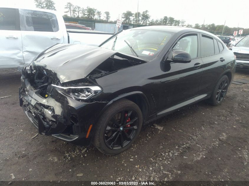 2022 BMW X4 M40I VIN: 5UX43DT05N9K09473