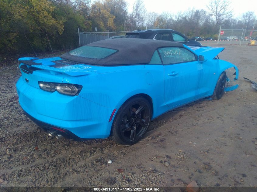 2022 CHEVROLET CAMARO 1SS VIN: 1G1FF3D7XN0132328