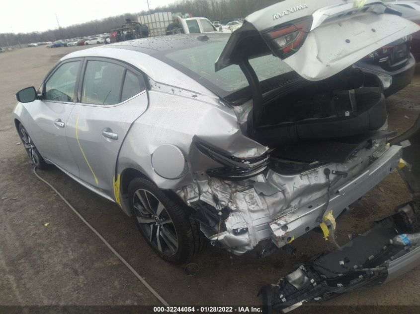2020 NISSAN MAXIMA SL VIN: 1N4AA6DV9LC378563