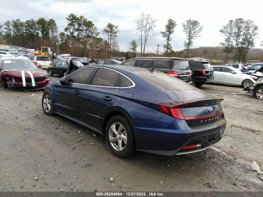 2021 HYUNDAI SONATA SE VIN: 5NPEG4JA9MH078267