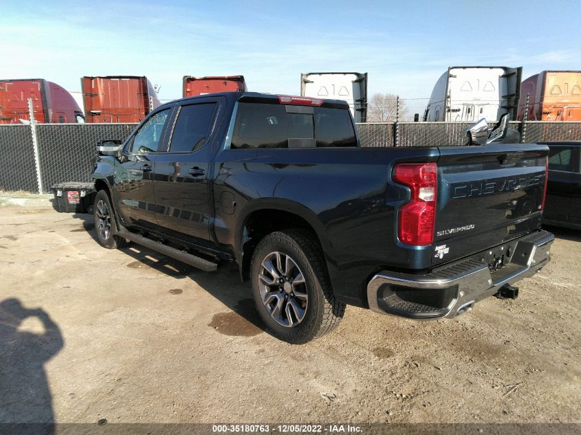 2021 CHEVROLET SILVERADO 1500 LT VIN: 3GCUYDED7MG248888
