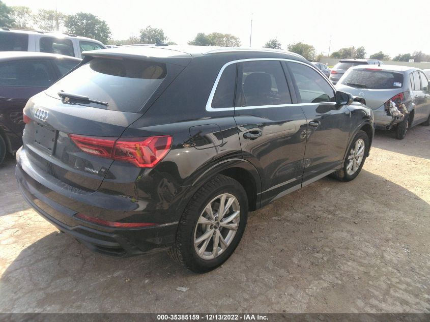 2022 AUDI Q3 S LINE PREMIUM VIN: WA1DECF32N1069841