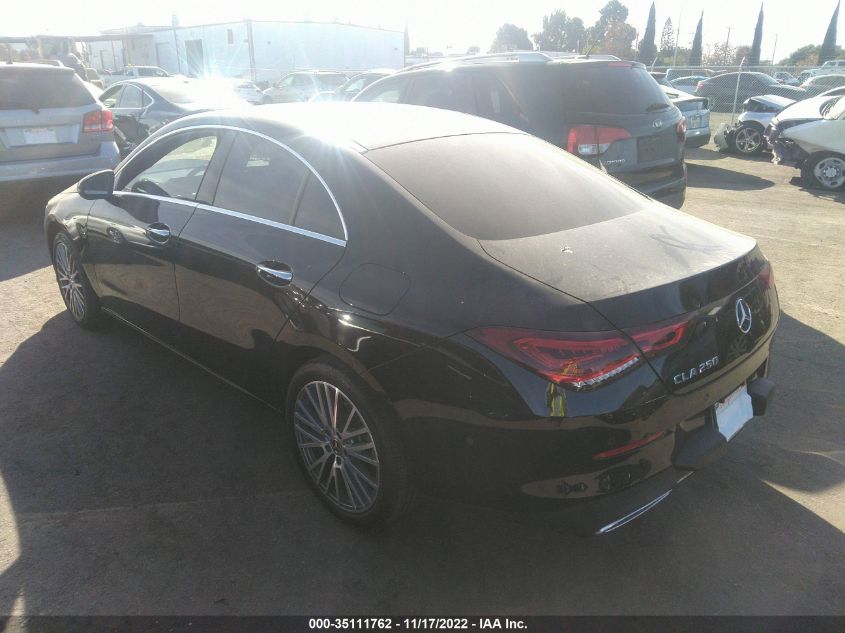 2022 MERCEDES-BENZ CLA CLA 250 VIN: W1K5J4GB0NN274915