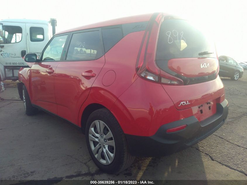 2022 KIA SOUL LX VIN: KNDJ23AU9N7174553