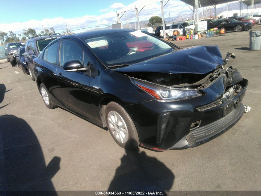 2021 TOYOTA PRIUS L VIN: JTDKAMFU1M3131837