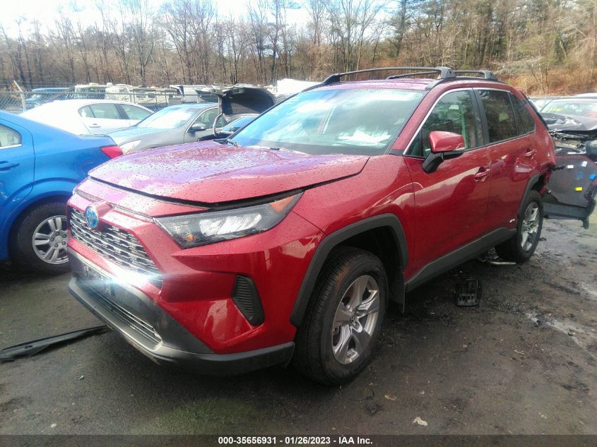 2022 TOYOTA RAV4 HYBRID LE VIN: 4T3MWRFV9NU070591