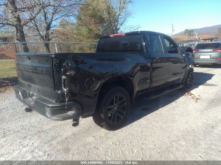 2022 CHEVROLET SILVERADO 1500 LTD CUSTOM VIN: 1GCRWBEK9NZ185745