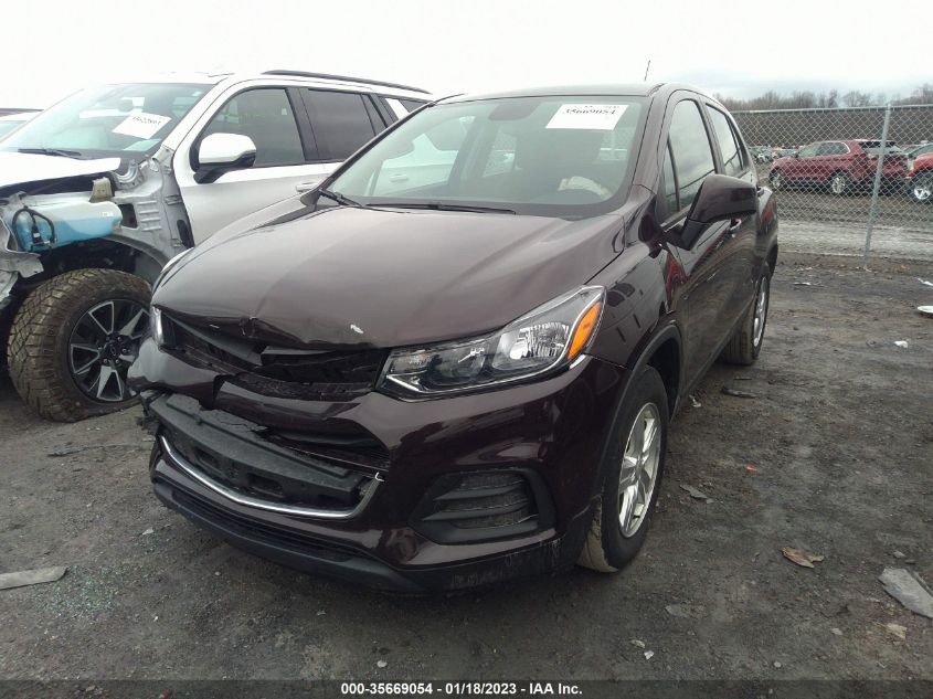 2021 CHEVROLET TRAX LS VIN: KL7CJKSBXMB307137