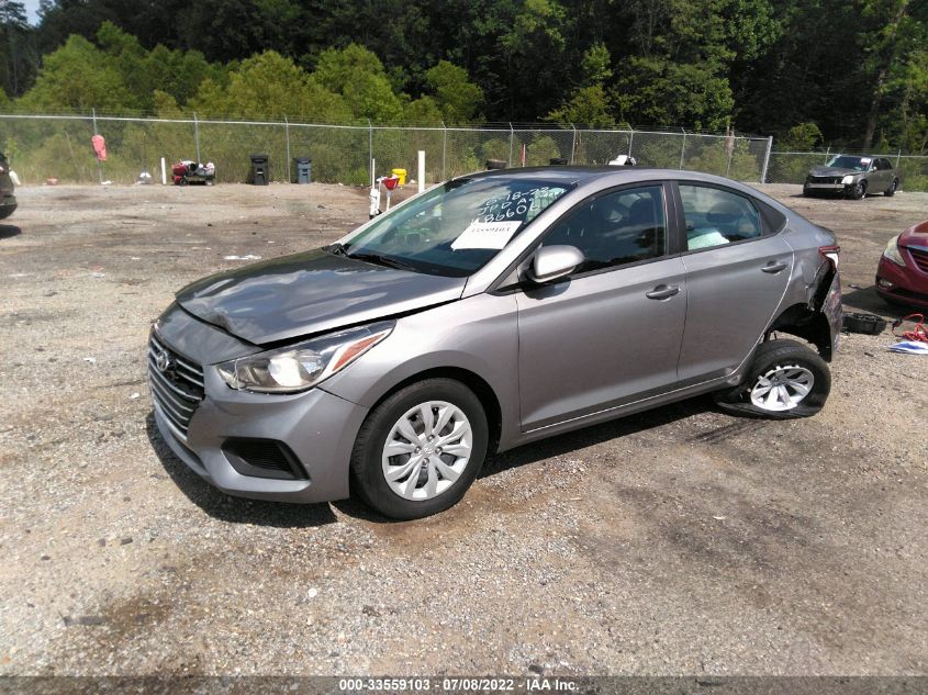 2022 HYUNDAI ACCENT SE VIN: 3KPC24A63NE155979