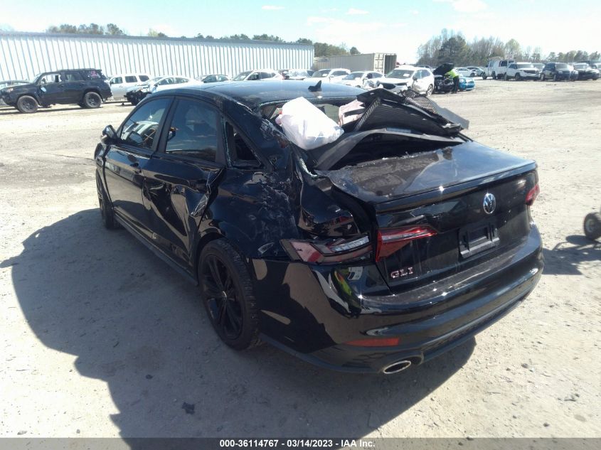 2022 VOLKSWAGEN JETTA GLI AUTOBAHN VIN: 3VW2T7BU2NM004822