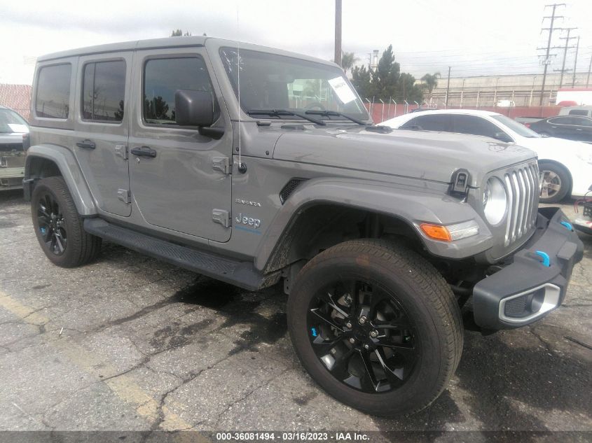 2023 JEEP WRANGLER 4XE SAHARA VIN: 1C4JJXP62PW516260