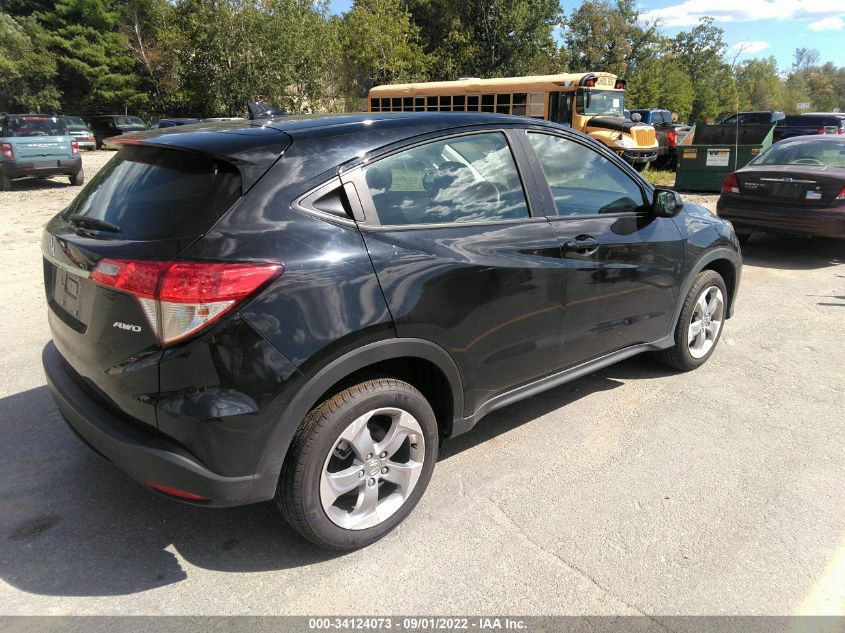 2021 HONDA HR-V LX VIN: 3CZRU6H35MM741111