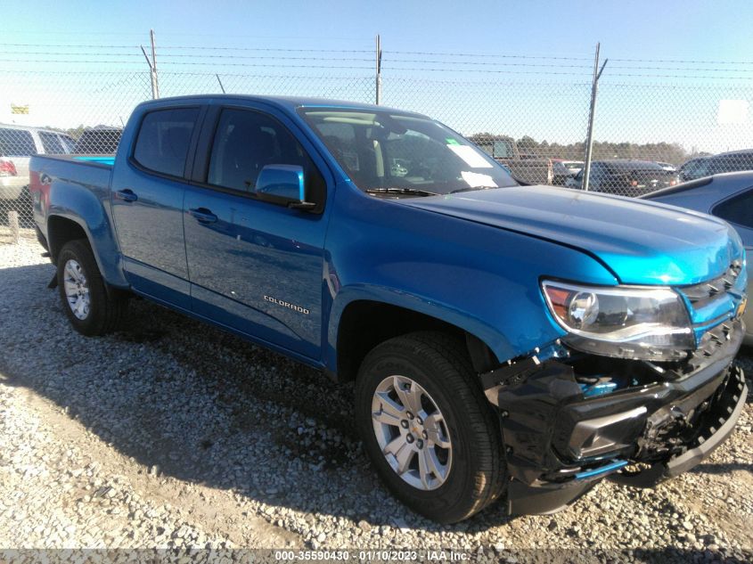 2022 CHEVROLET COLORADO 2WD LT VIN: 1GCGSCEAXN1275226