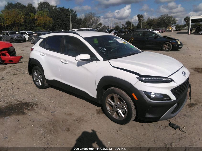 2022 HYUNDAI KONA SEL VIN: KM8K62AB1NU881094