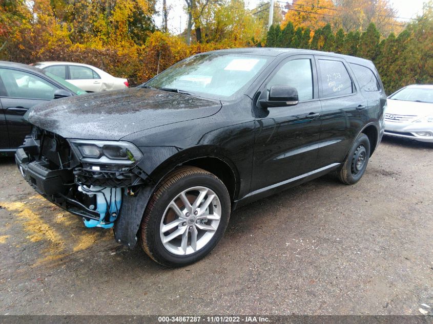2022 DODGE DURANGO GT PLUS VIN: 1C4RDJDG2NC106562