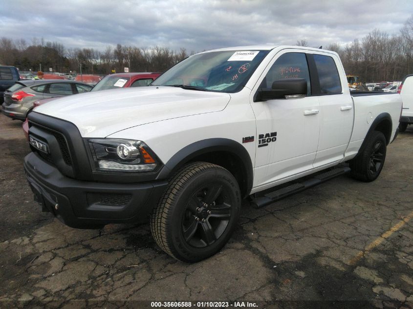 2022 RAM 1500 CLASSIC WARLOCK VIN: 1C6RR7GT4NS122322