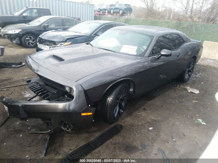 2022 DODGE CHALLENGER GT VIN: 2C3CDZJGXNH182038