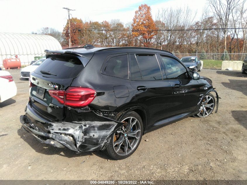 2020 BMW X3 M VIN: 5YMTS0C09L9B66904