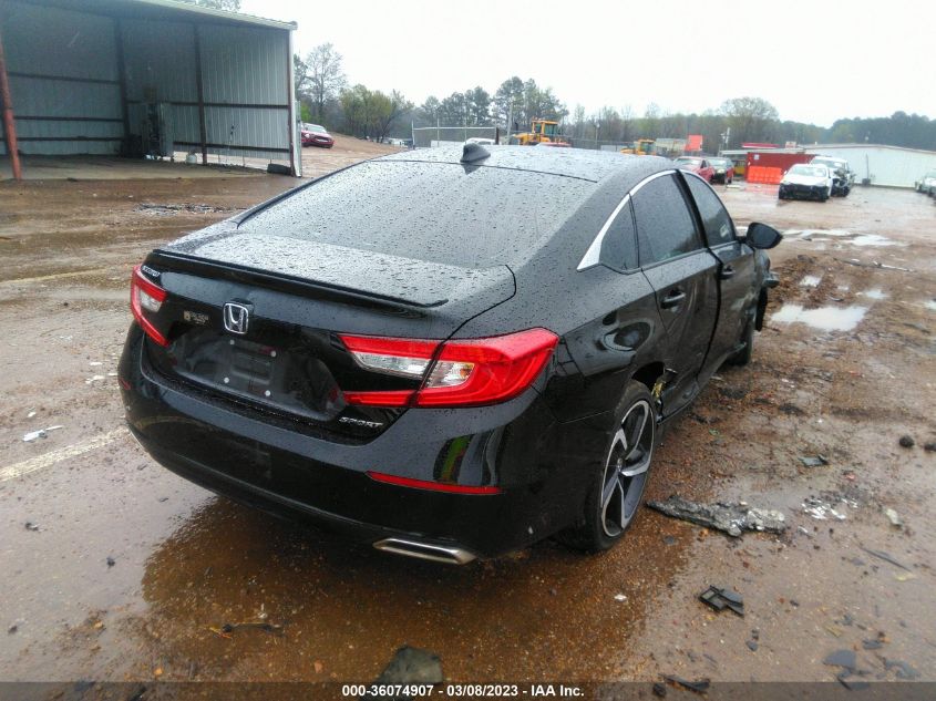 2022 HONDA ACCORD SEDAN SPORT VIN: 1HGCV1F35NA098967