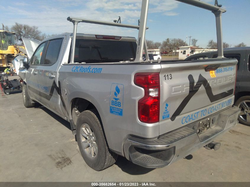 2021 CHEVROLET SILVERADO 1500 LT VIN: 3GCPWCEK4MG101438