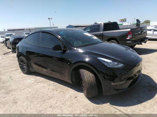 2021 TESLA MODEL Y LONG RANGE VIN: 5YJYGDEE8MF249731