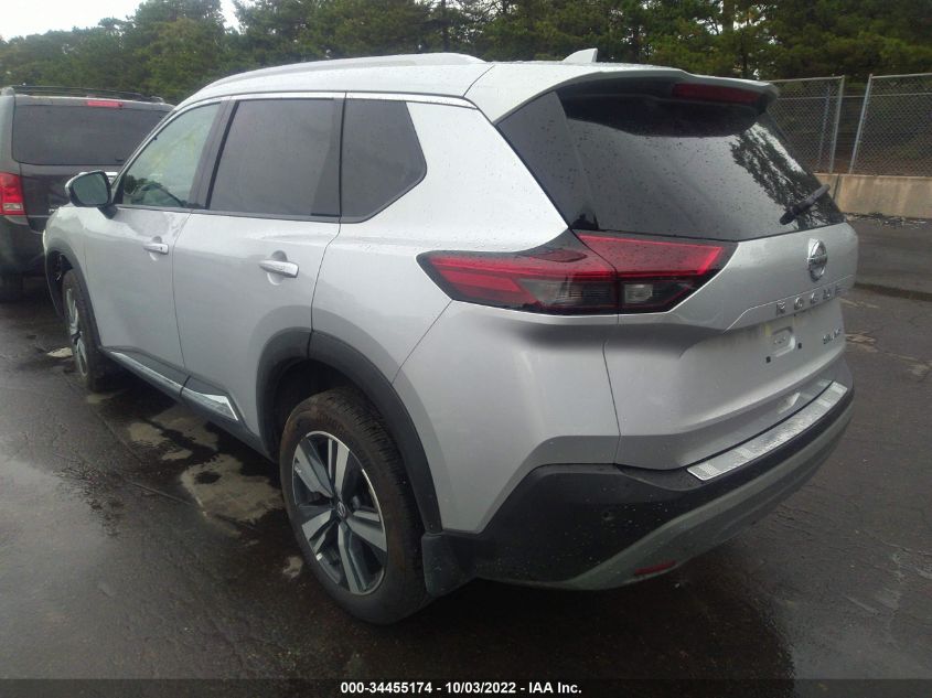 2021 NISSAN ROGUE SL VIN: 5N1AT3CB9MC809779