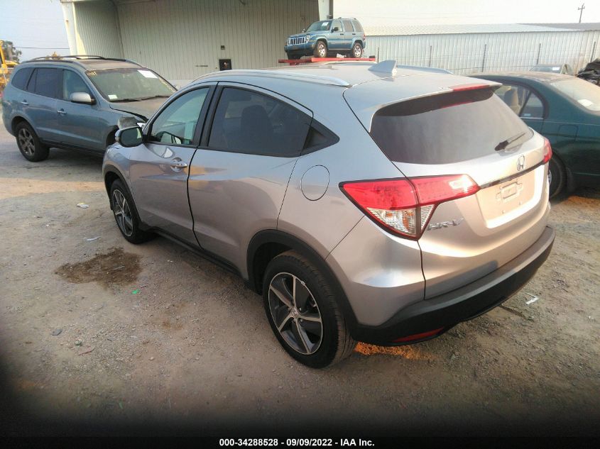 2022 HONDA HR-V EX VIN: 3CZRU6H52NM729954